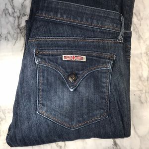 Hudson Flap Pocket Straight Leg Jeans